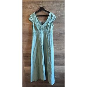 Elegant Blue Maxi Dress